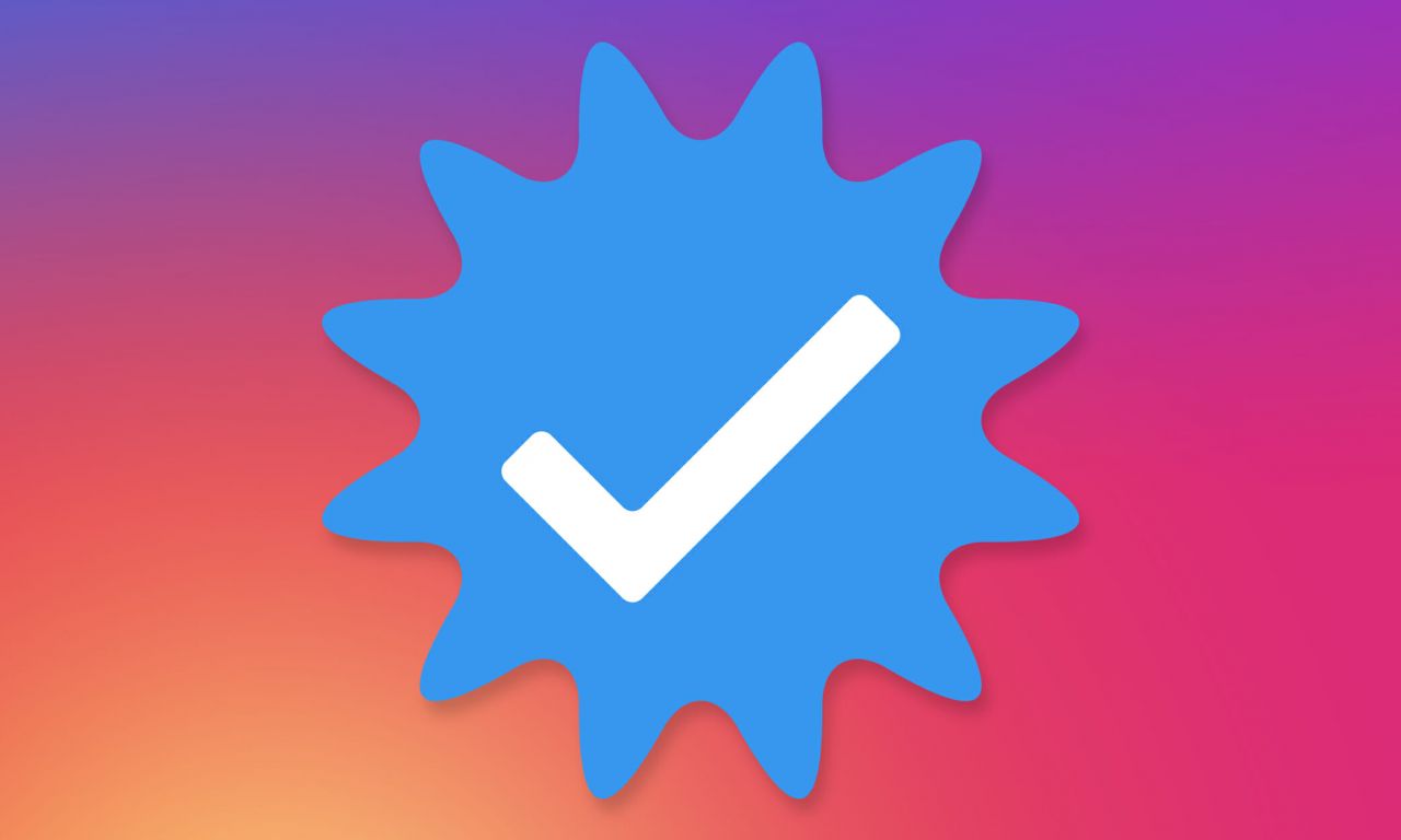 Синяя галочка в Инстаграм