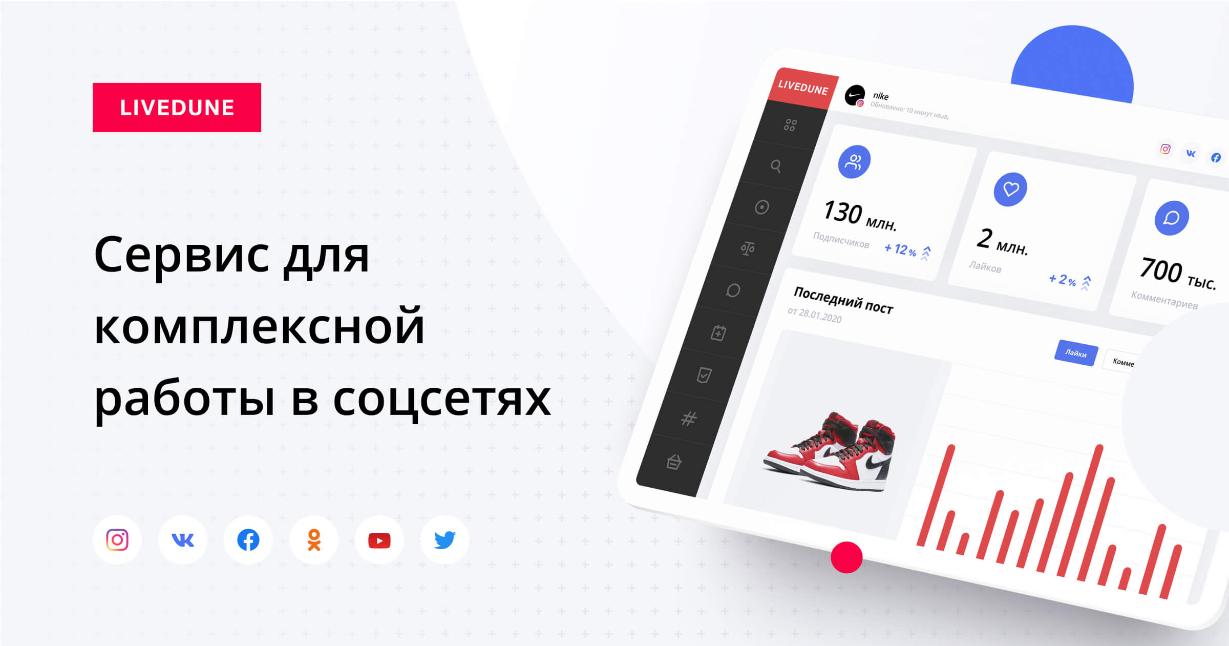 Не удалось связать приложение livedune с facebook