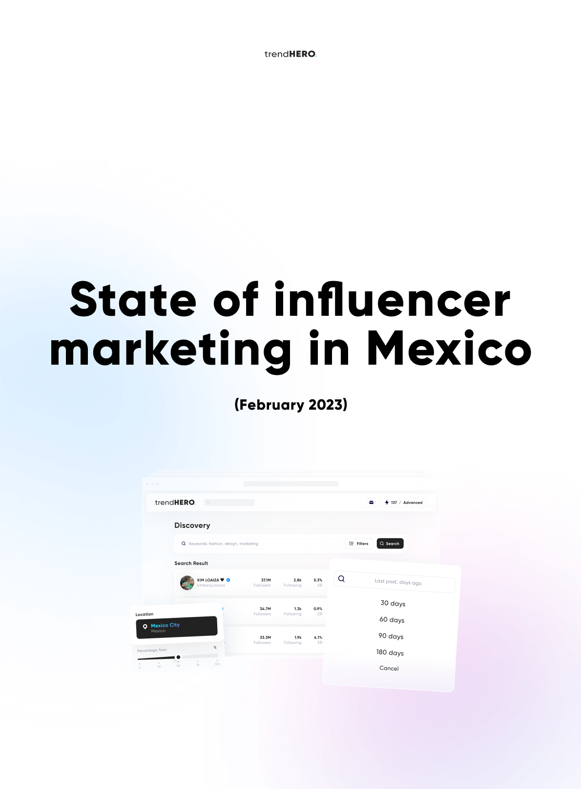 State of influencer marketing Mexico