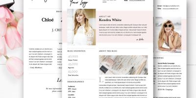 influencer media kit