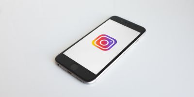 Instagram Icon On Smartphone