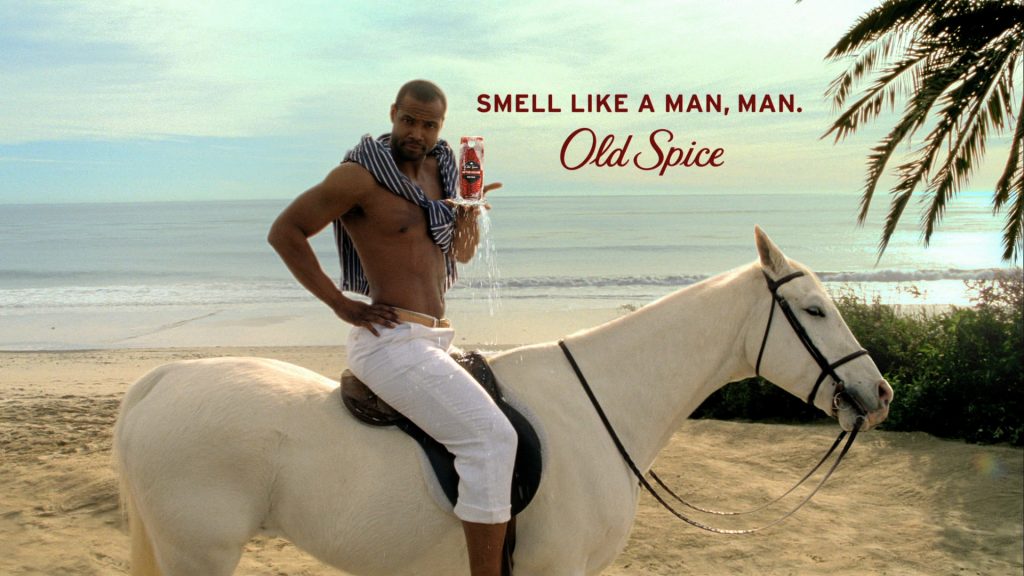 old spice man commercial