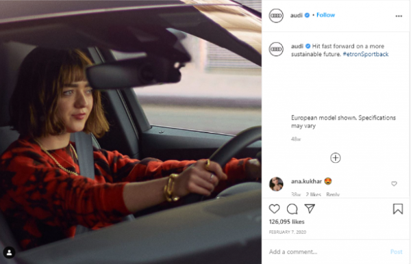 instagram accaunt audi