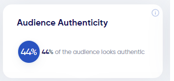 Audience authenticit