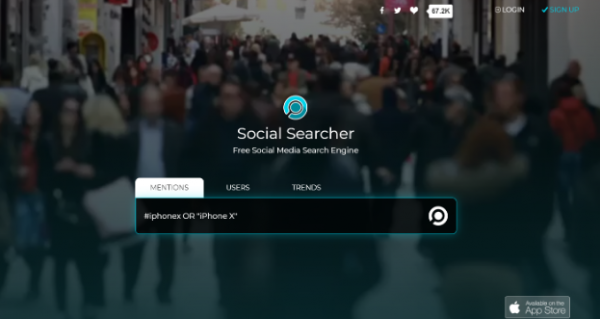 Social Searcher