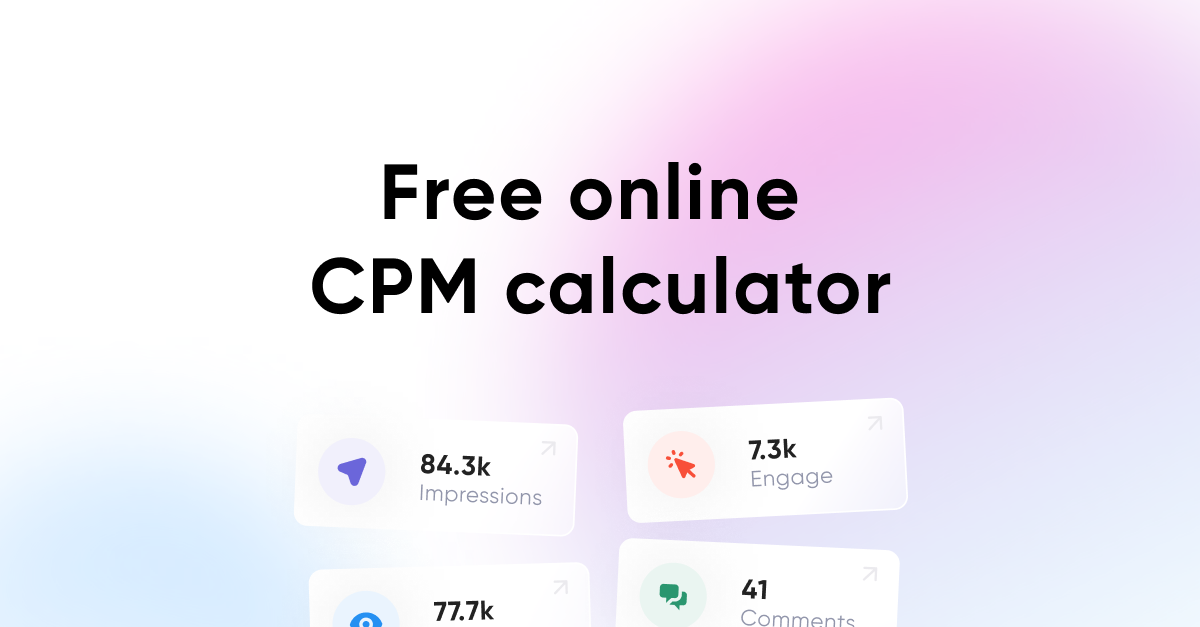 CPM Calculator: Definition & How to Calculate It in 2023 - WatchThemLive