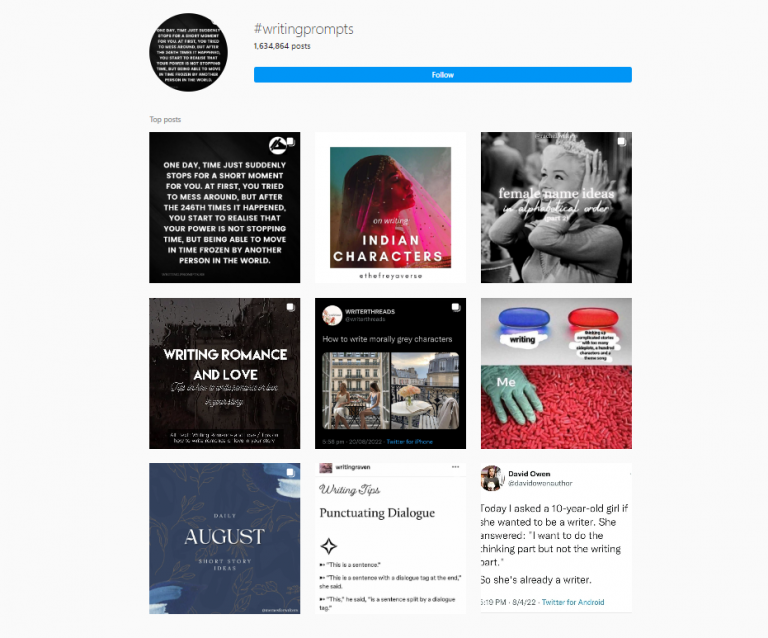 Reviewing Top 7 Hashtags for Professional Writers to Grow Your